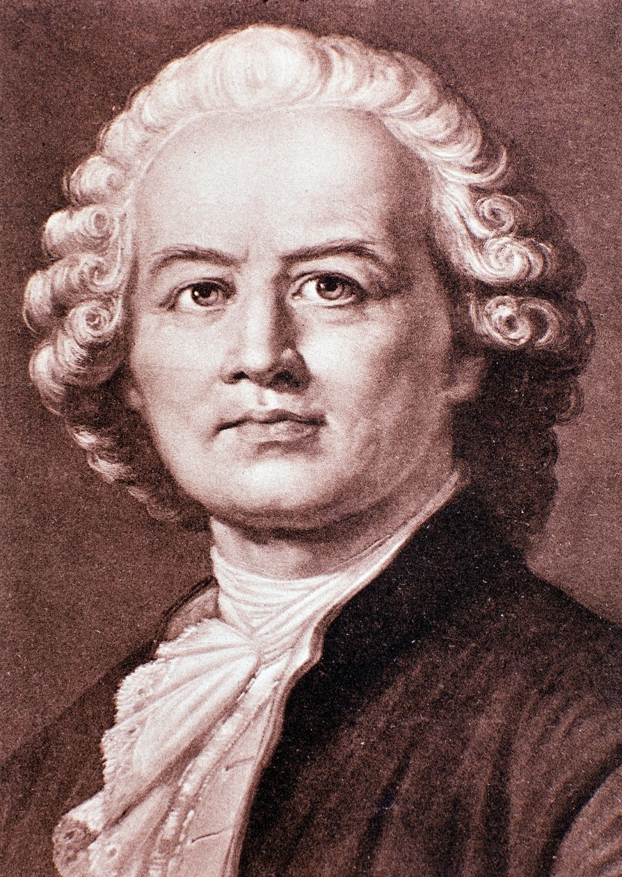 Porträt von Christoph Gluck (Kupferstich) von Unknown artist