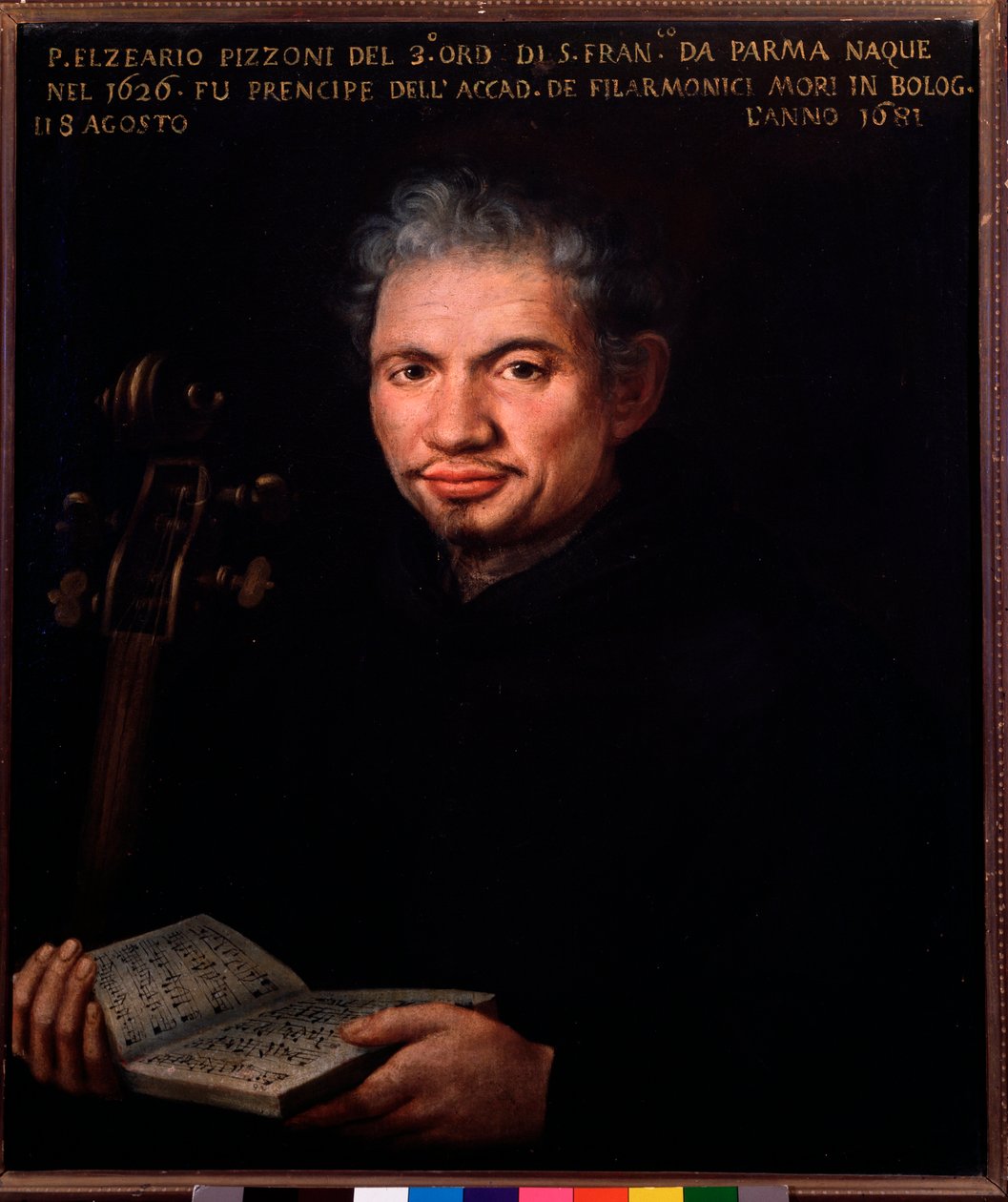 Porträt von Elzeario Pizzoni (1626-1681), italienischer Komponist von Unknown artist