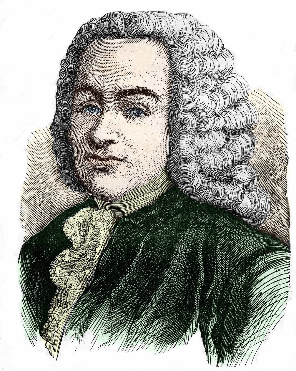 Porträt von François Quesnay (1694-1774), französischer Arzt und Ökonom. von Unknown artist
