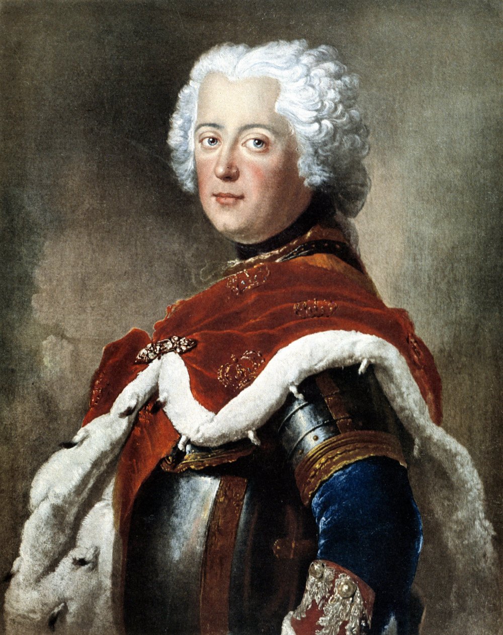 Porträt von Friedrich II. der Große (1712-1786), König von Preußen von Unknown artist