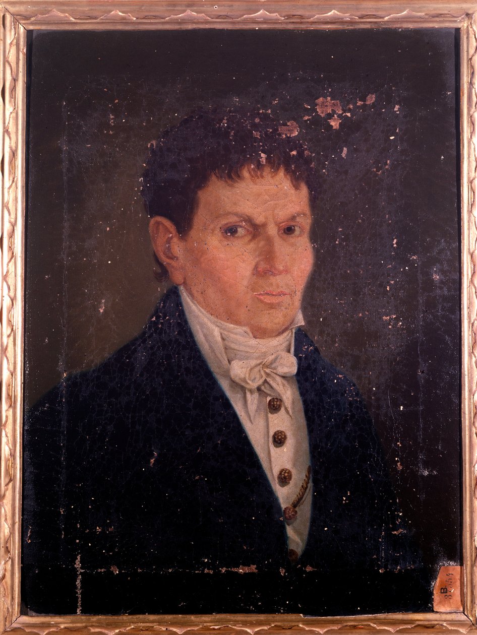 Porträt von Giovanni Battista Longarini, italienischer Kastrat von Unknown artist