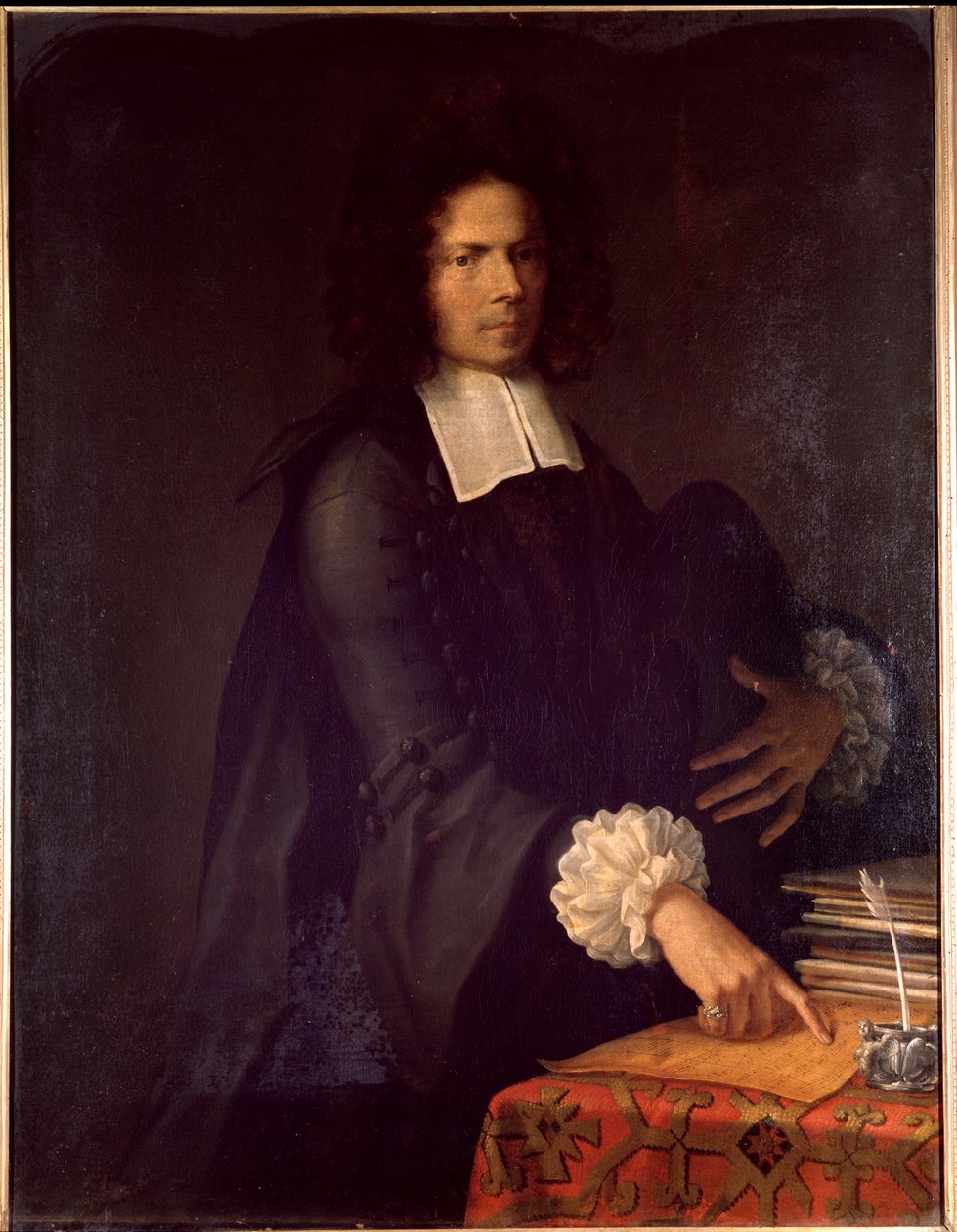 Porträt von Giovanni Paolo Colonna, italienischer Komponist und Organist von Unknown artist