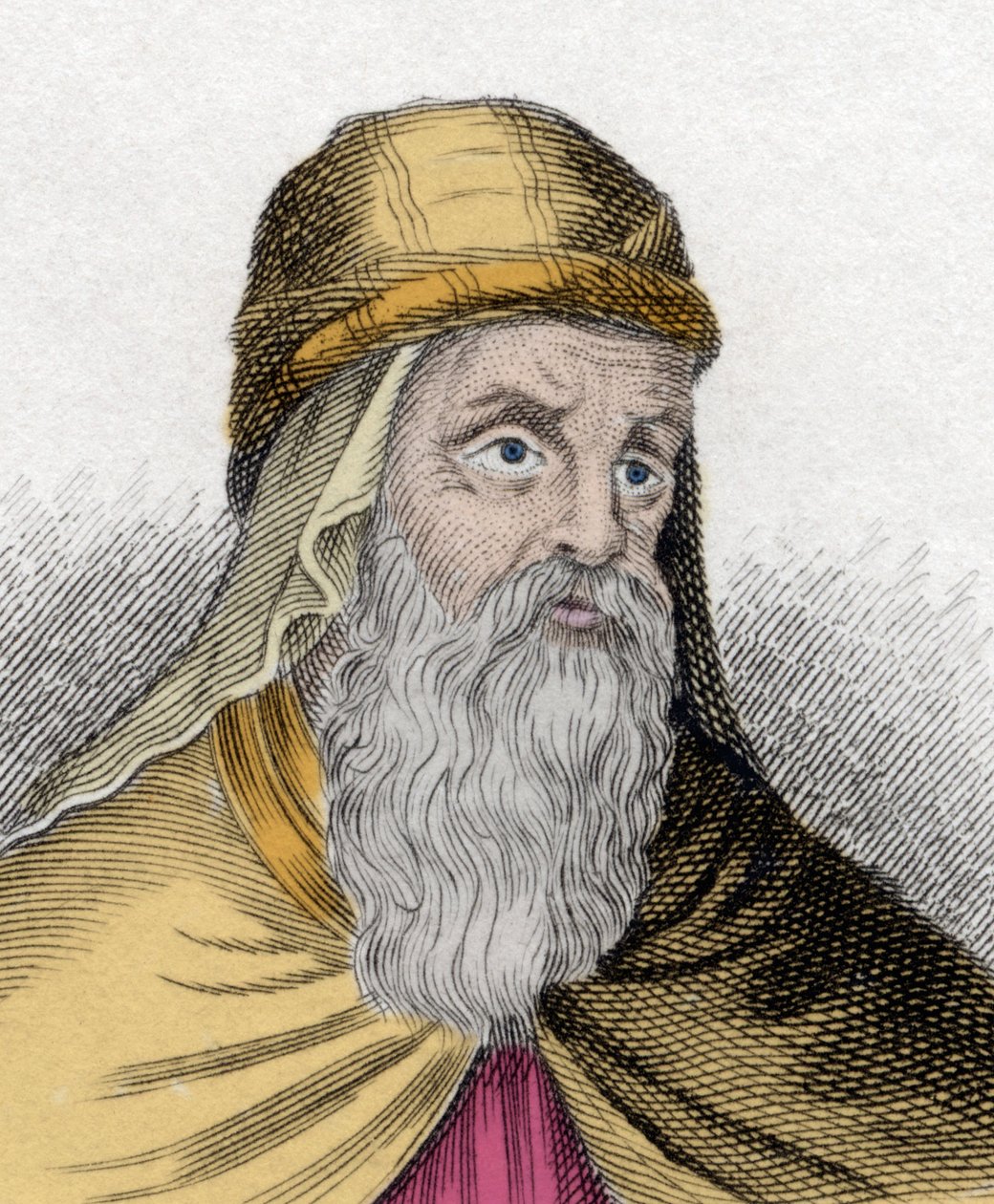 Porträt von Gregor von Nazianz (329-390), Theologe und Kirchenlehrer von Unknown artist