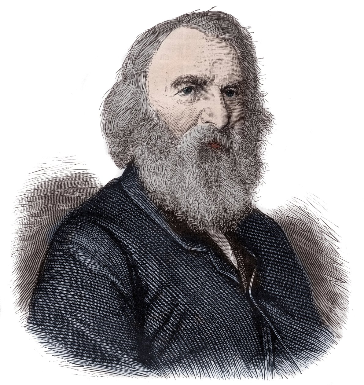 Porträt von Henry Longfellow, amerikanischer Dichter und Pädagoge von Unknown artist