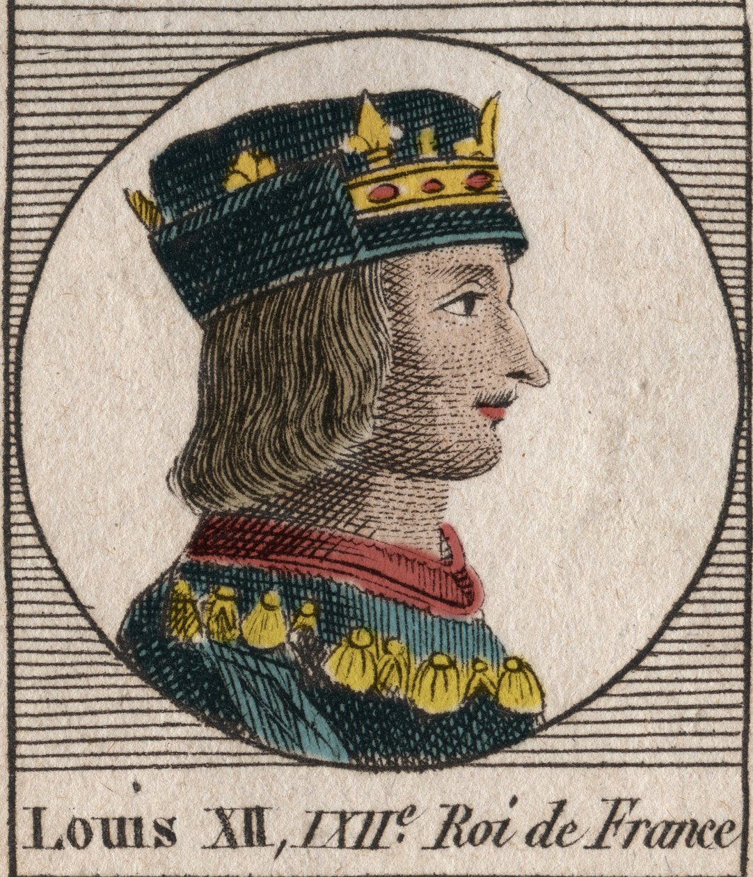 Porträt von König Ludwig XII. von Unknown artist