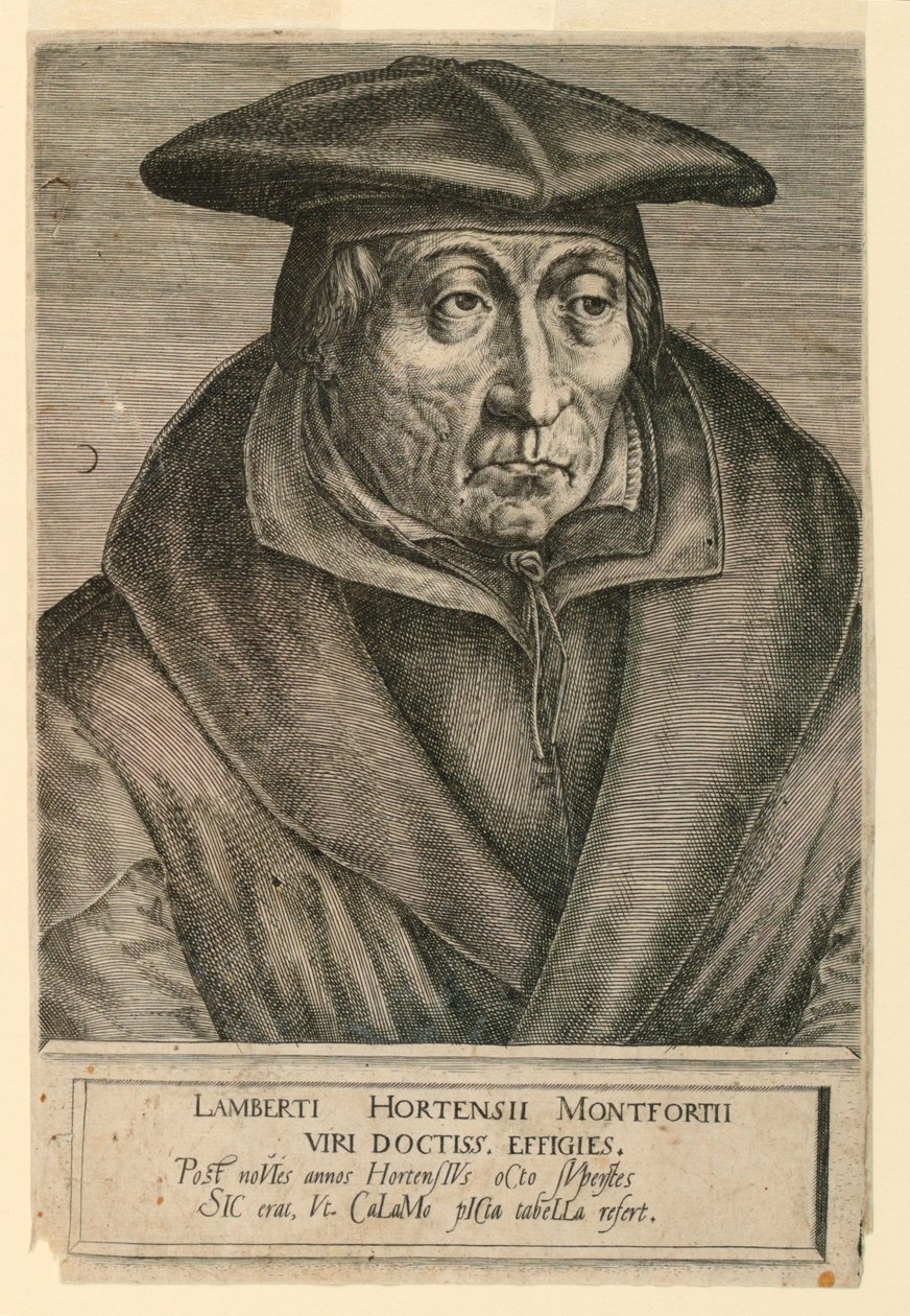 Porträt von Lambert Hortense Montfort von Unknown artist