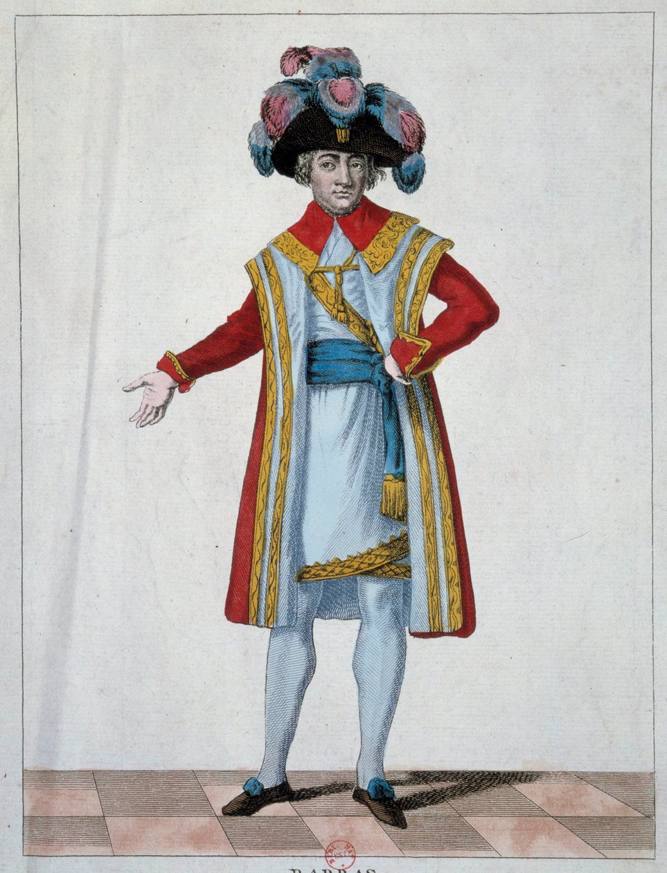 Porträt von Paul Barras (1755-1829), Mitglied des Exekutivdirektoriums von Unknown artist