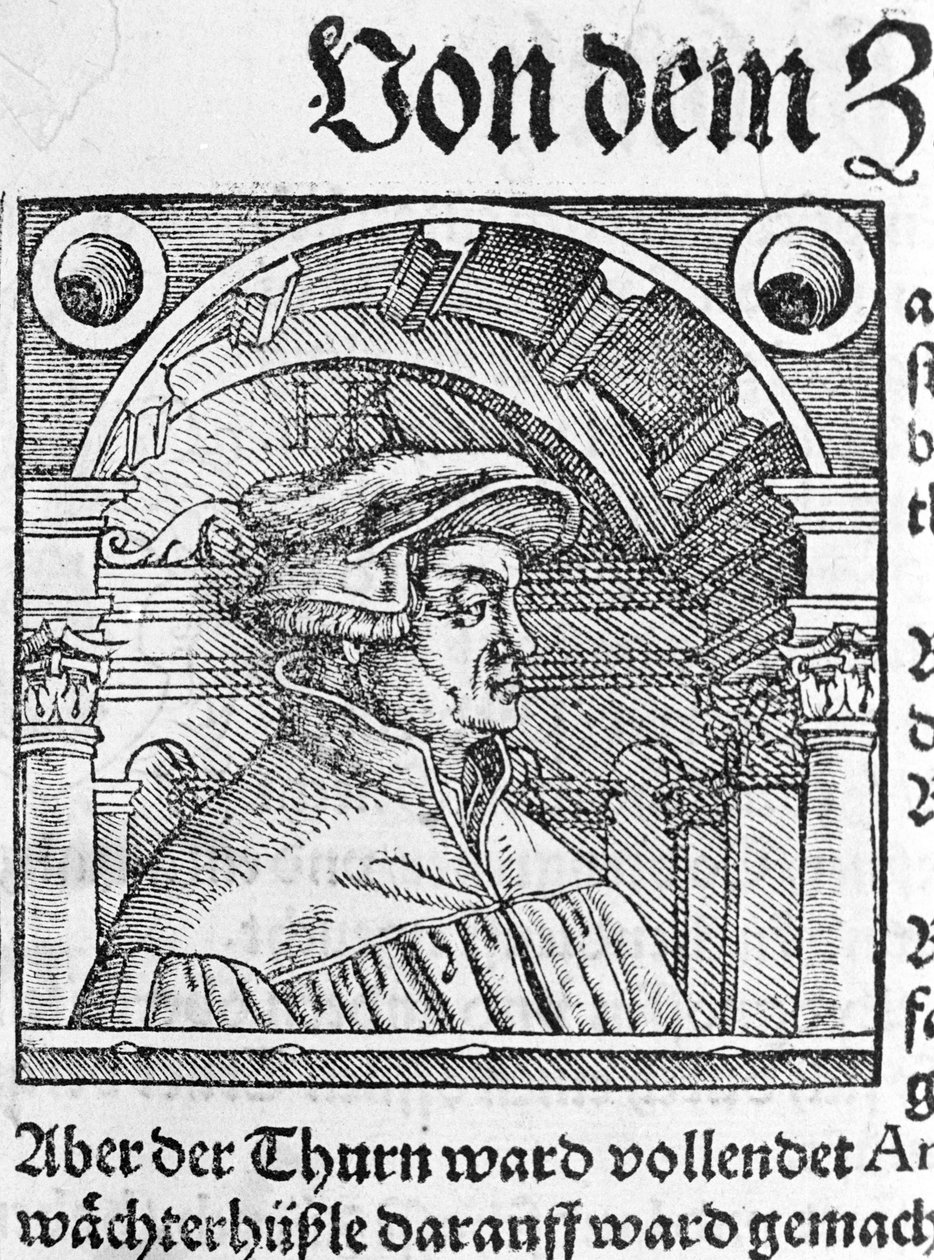 Porträt von Ulrich Zwingli (1484 - 1531), Schweizer Reformator von Unknown artist