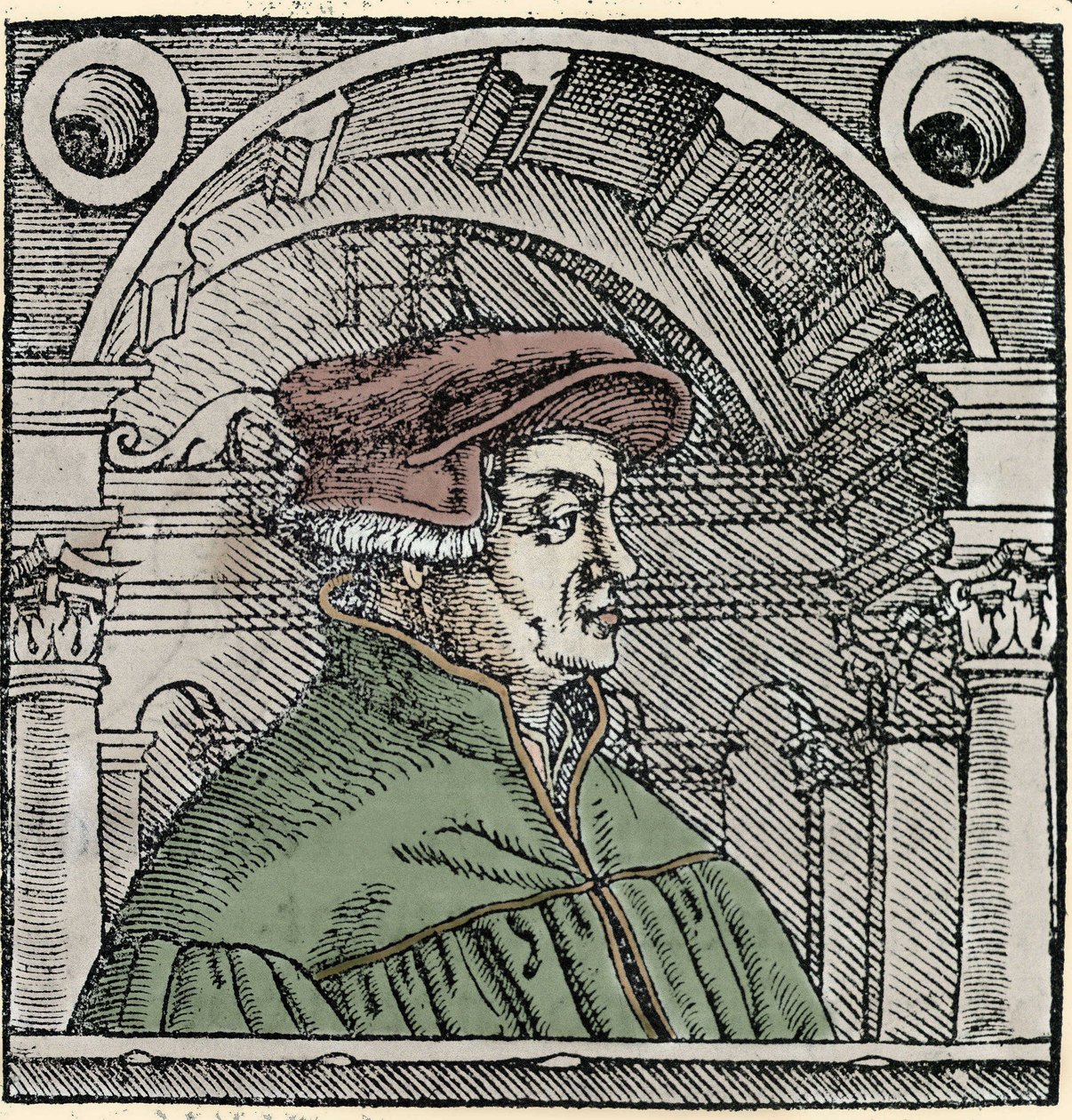 Porträt von Ulrich Zwingli (1484 - 1531), Schweizer Reformator von Unknown artist