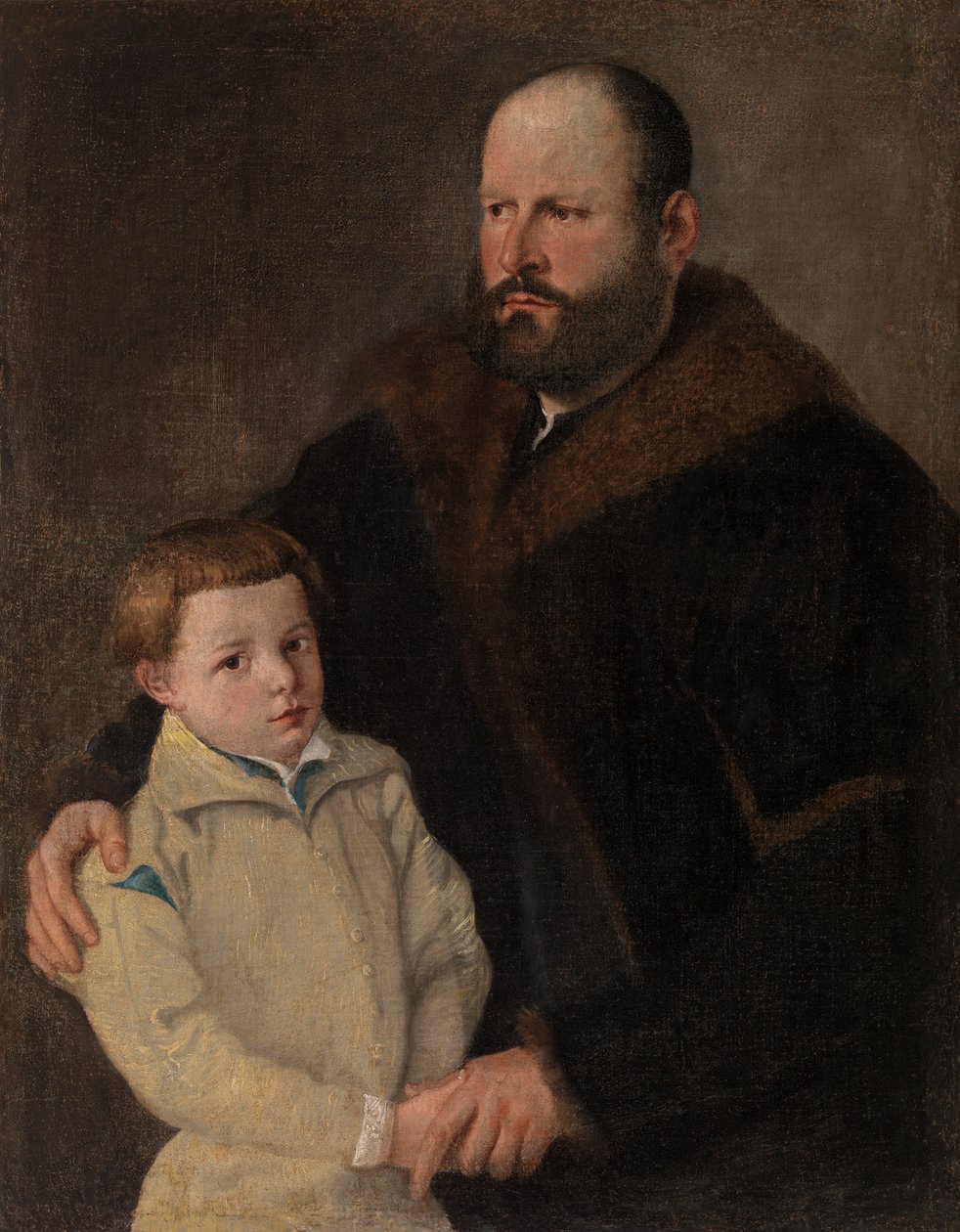 Porträt eines Herrn und Sohnes von Unknown artist