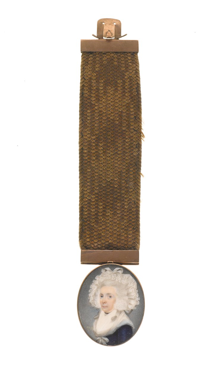 Porträt einer Frau, vermutlich Susannah Eveleigh, Ehefrau von William Eveleigh von Unknown artist