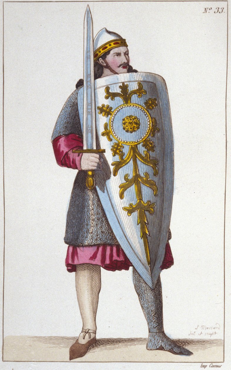 Porträt des Paladins Roland, Neffe von Karl dem Großen von Unknown artist