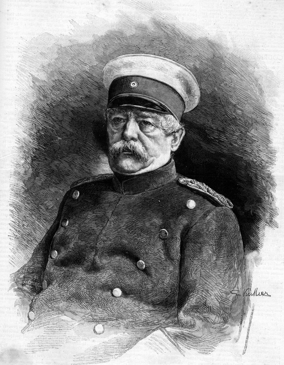 Porträt des Prinzen von Bismarck (1815 - 1898) von Unknown artist