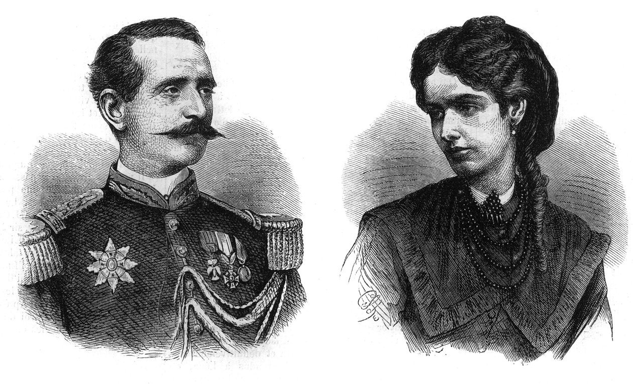 Porträts von Prinz Felix Salm-Salm von Unknown artist