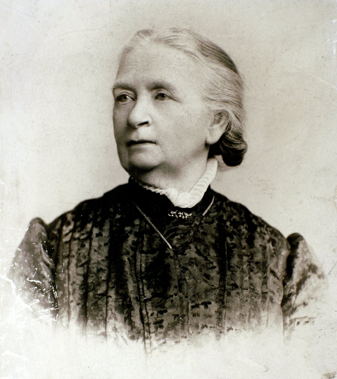 Porträt der englischen Schriftstellerin Jessie White Mario (1832-1906), Krankenschwester während der Feldzüge von Giuseppe Garibaldi, Ehefrau des italienischen Patrioten Alberto Mario von Unknown artist