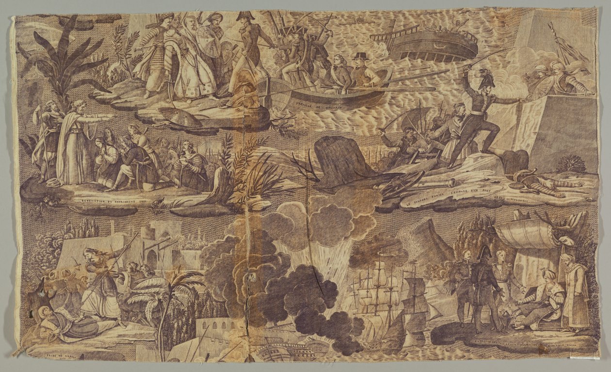 Szenen aus dem griechischen Unabhängigkeitskrieg von Unknown artist