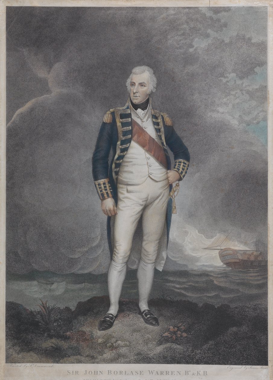 Sir John Borlase Warren (1753-1822) von Unknown artist