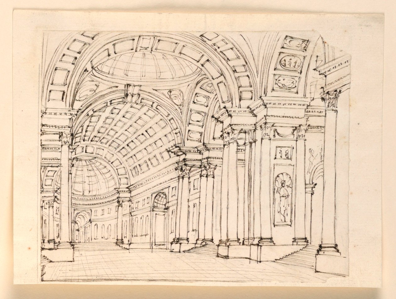 Bühnenbild, Palastinterieur von Unknown artist
