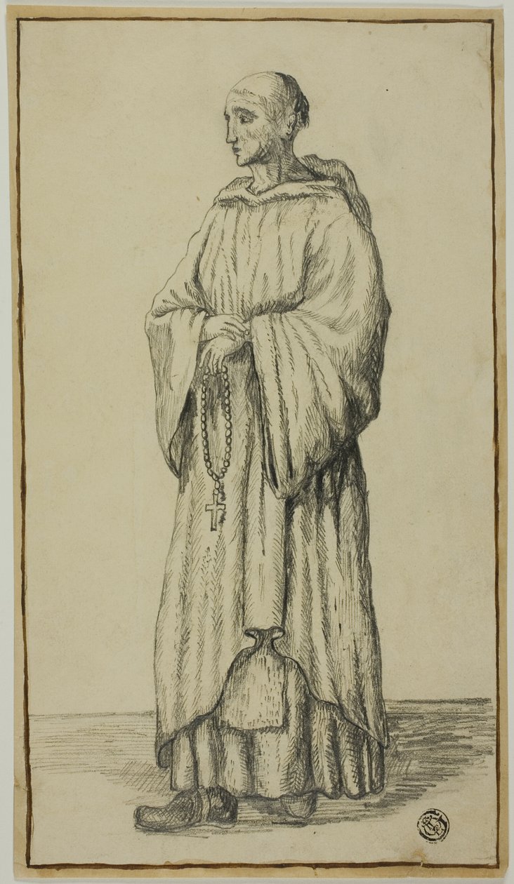 Stehender Mönch von Unknown artist