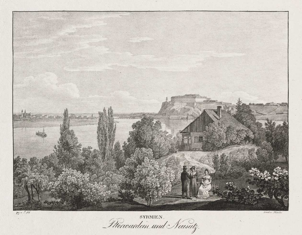 Syrmien, Peterwardein und Neusatz von Unknown artist