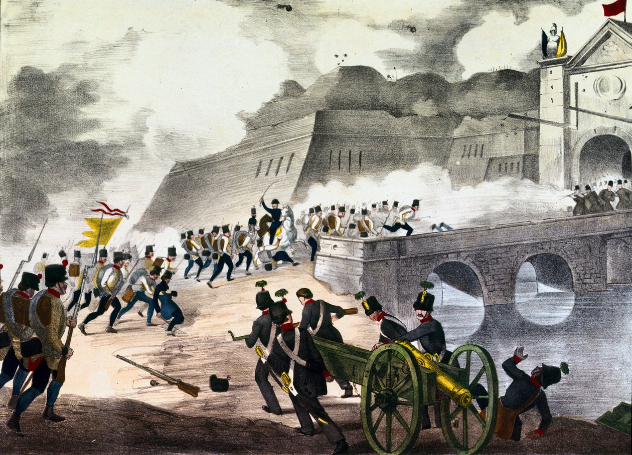 Die Schlacht von Novara von Unknown artist