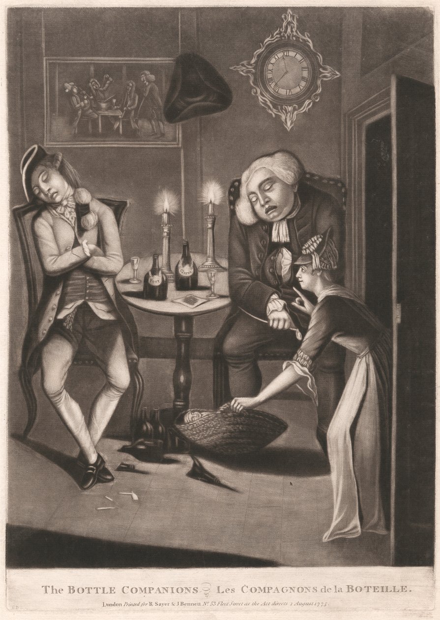 Die Flaschengefährten von Unknown artist
