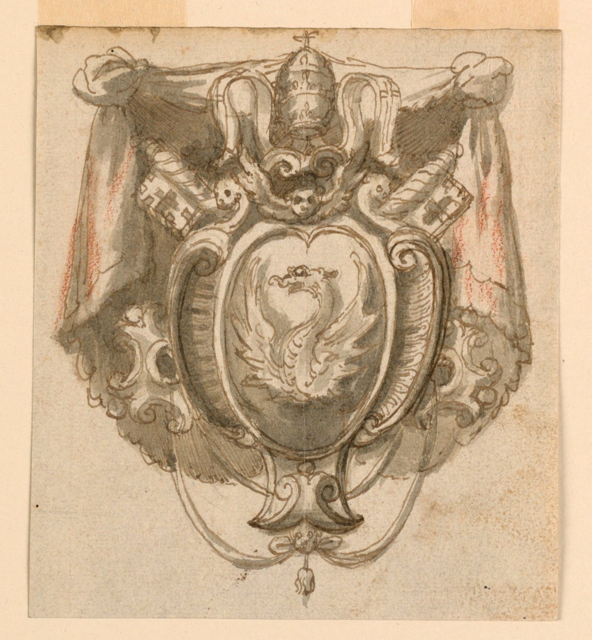 Das Wappen von Papst Gregor XIII. (1572-1585) von Unknown artist