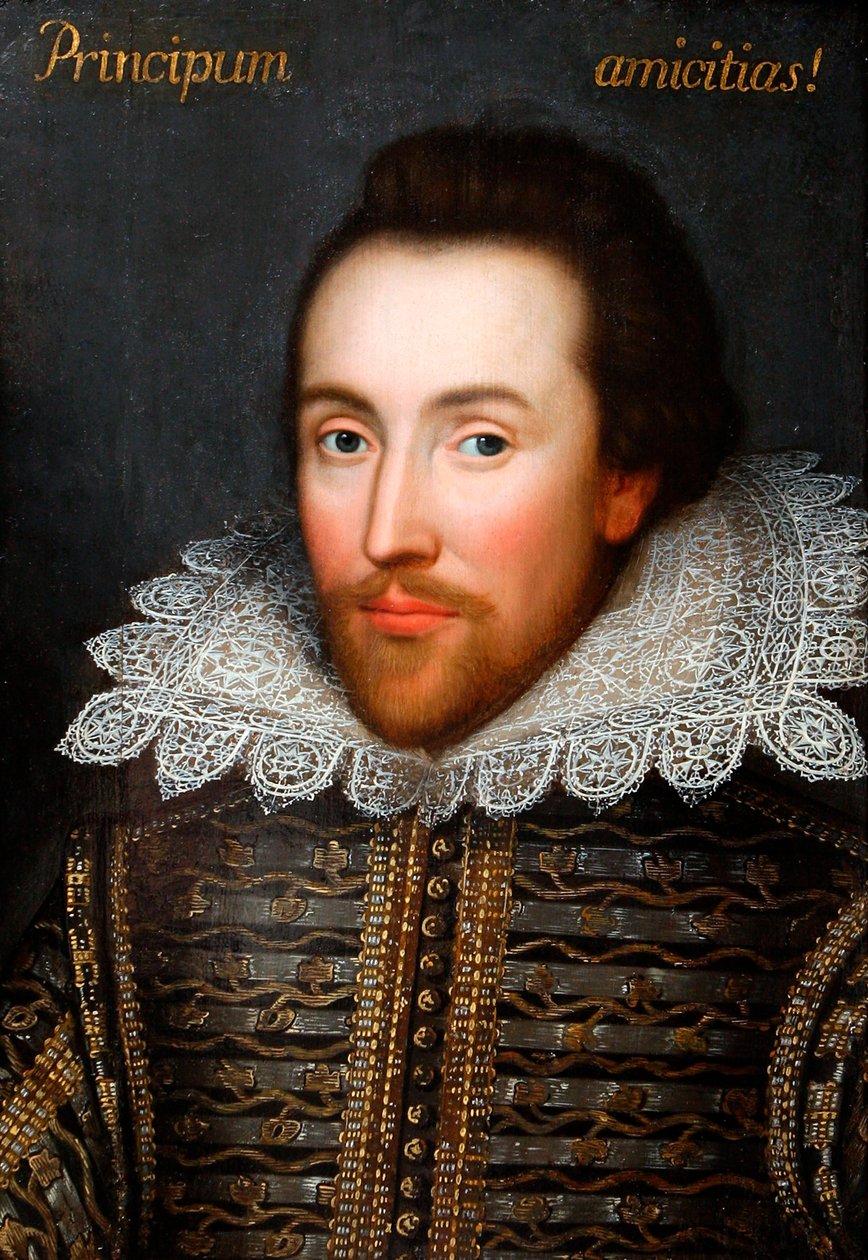 Das Cobbe-Porträt von William Shakespeare (1564-1616) von Unknown artist