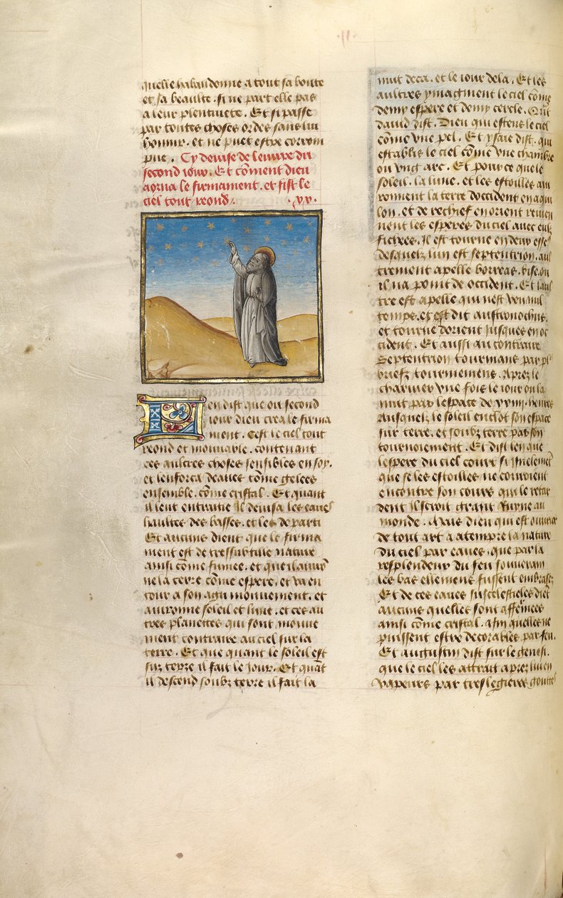Die Erschaffung der Sterne von Unknown artist
