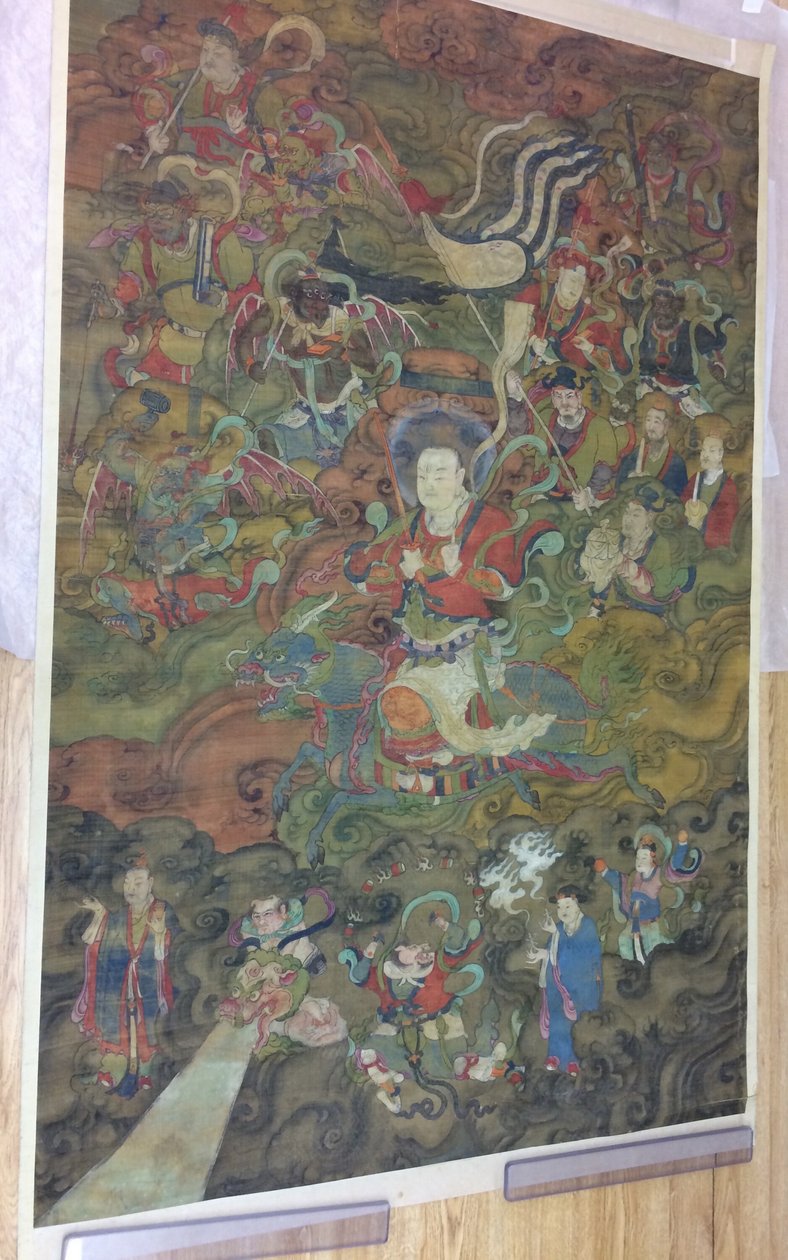 Der daoistische Donnergott mit seinem Gefolge von Unknown artist