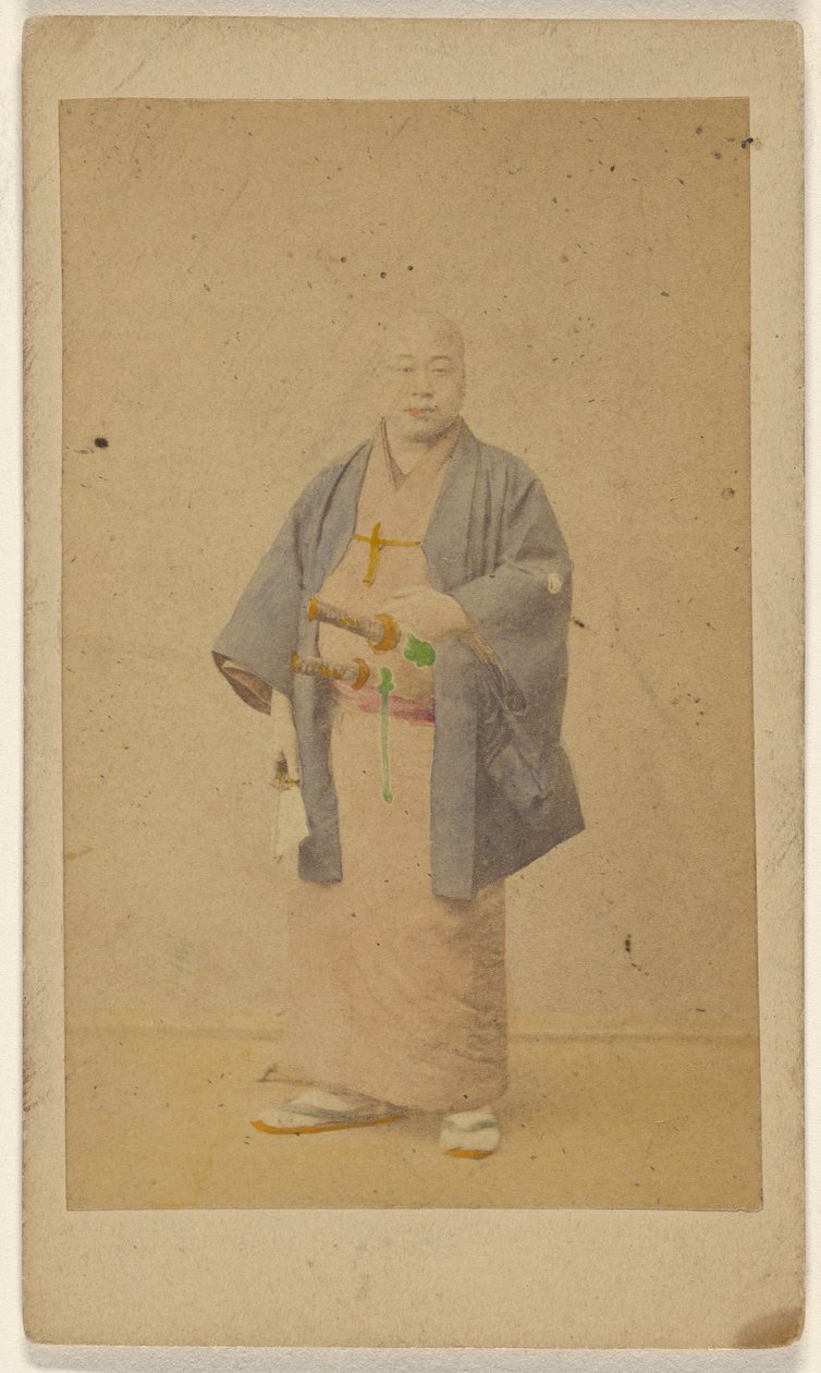 Der japanische Arzt in Outdoor-Kostüm. von Unknown artist