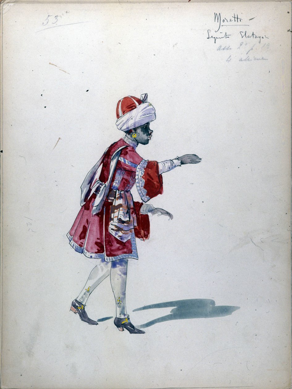 Pique Dame: Oper komponiert 1890 von Pjotr Iljitsch Tschaikowski von Unknown artist