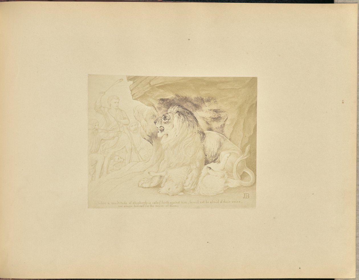 Der Löwe von Unknown artist