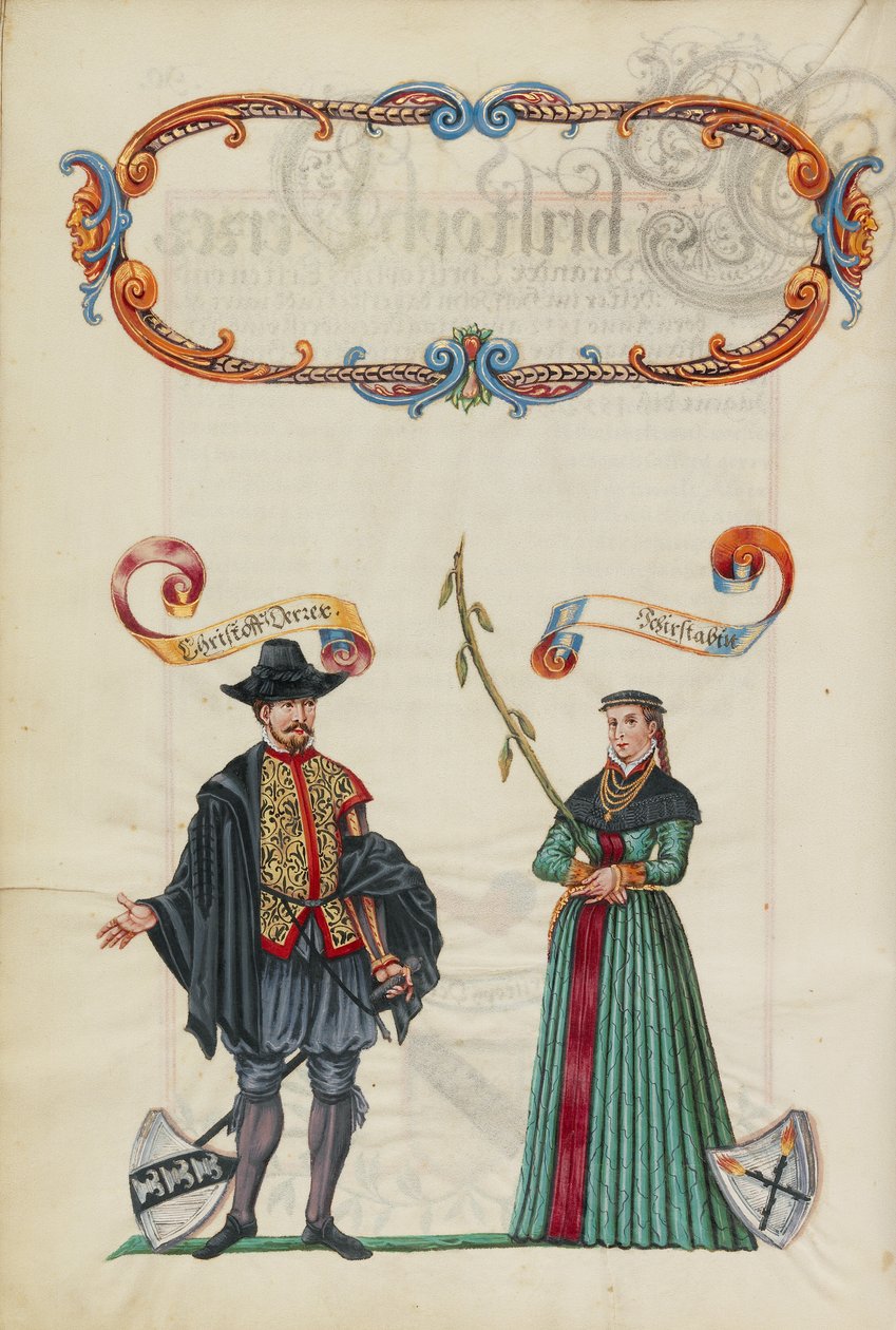 Die neunzehnte Generation, Christoph Derrer von Unknown artist