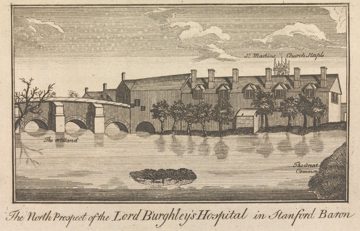 Die Nordansicht des Lord Burghley