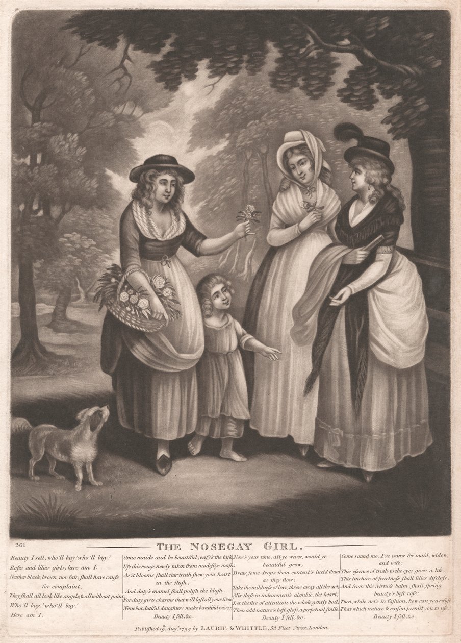 Das Blumenmädchen von Unknown artist