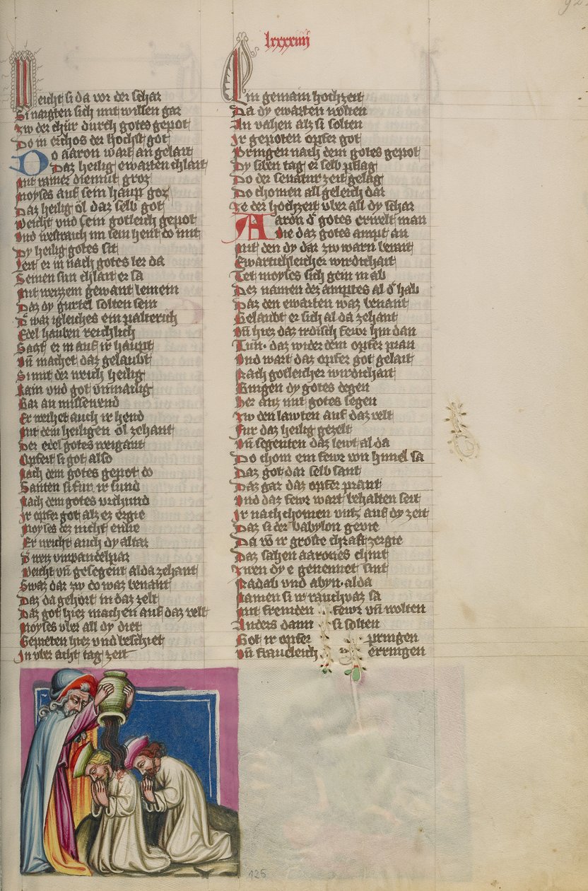 Die Ordination der Söhne Aarons von Unknown artist