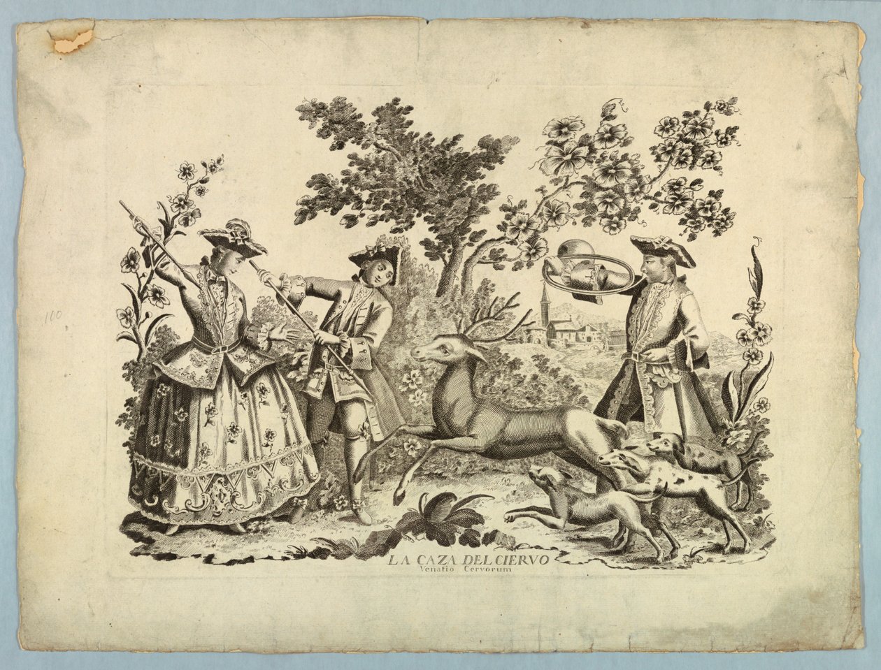 Die Hirschjagd von Unknown artist