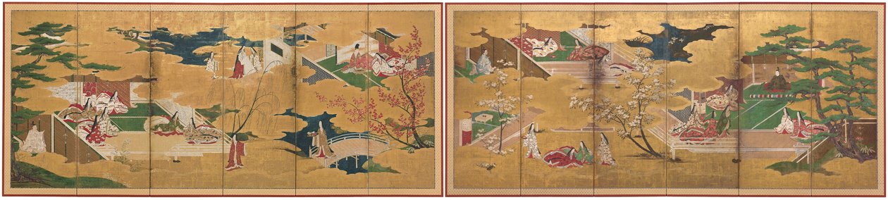 Die Geschichte von Genji von Unknown artist