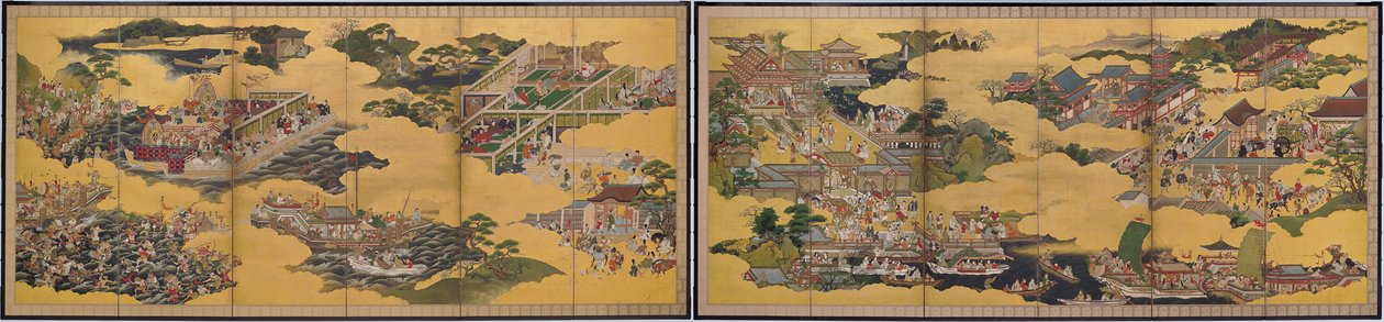 Die Geschichte von Taishokan von Unknown artist