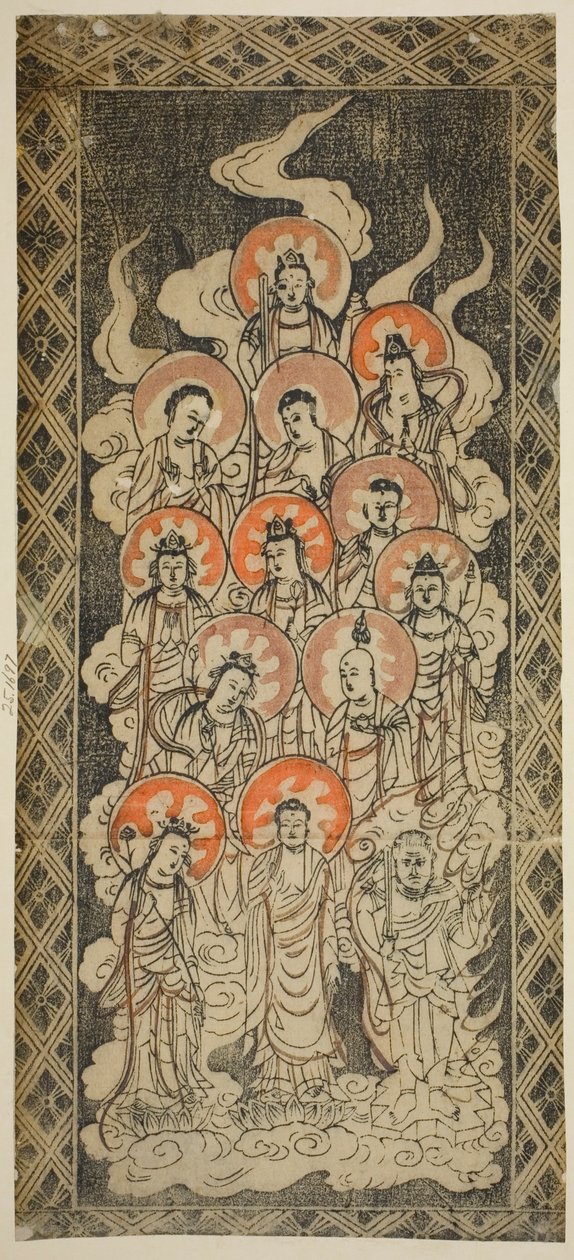Die Dreizehn Buddhas von Unknown artist