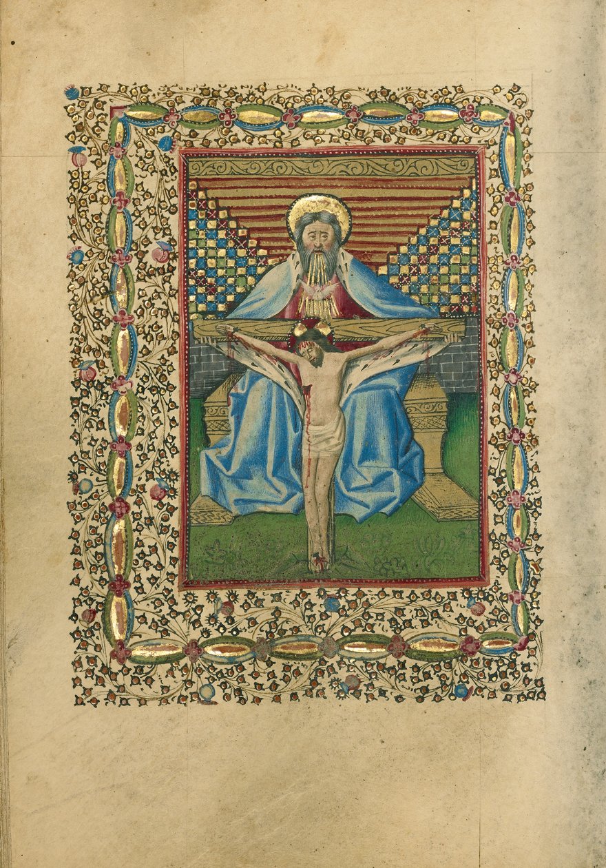 Der Gnadenthron Dreifaltigkeit von Unknown artist
