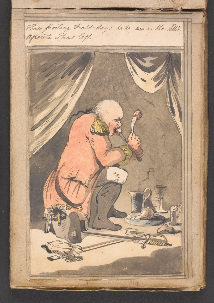 Diese brütenden Felder nehmen mir den kleinen Appetit, den ich noch hatte von Unknown artist
