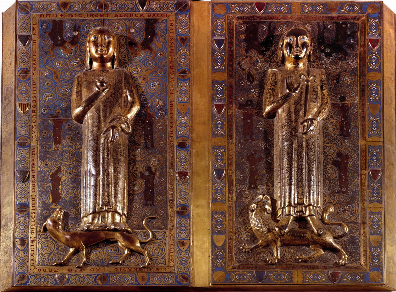 Grab von Prinz John, Sohn von Saint Louis, der am 10. März starb von Unknown artist