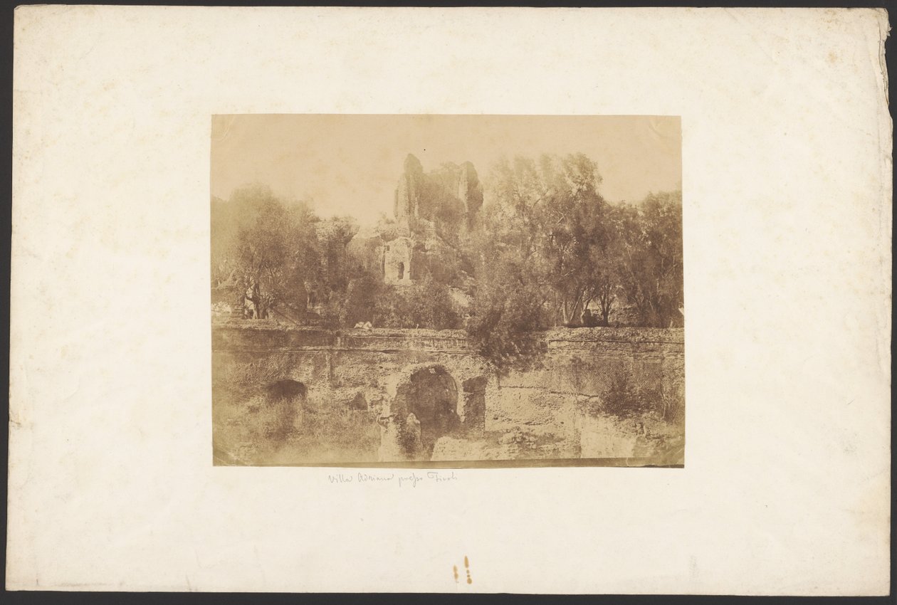 [Villa Adriana bei Tivoli] von Unknown artist
