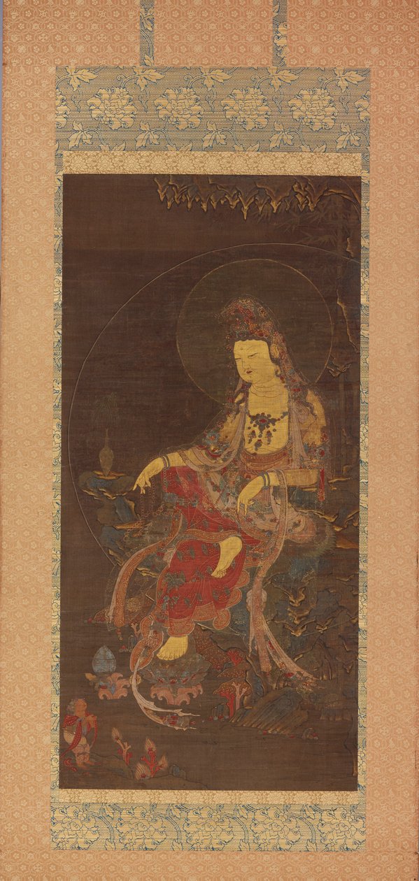 Wasser-Mond Avalokiteshvara (Suwol Gwaneum bosal) von Unknown artist