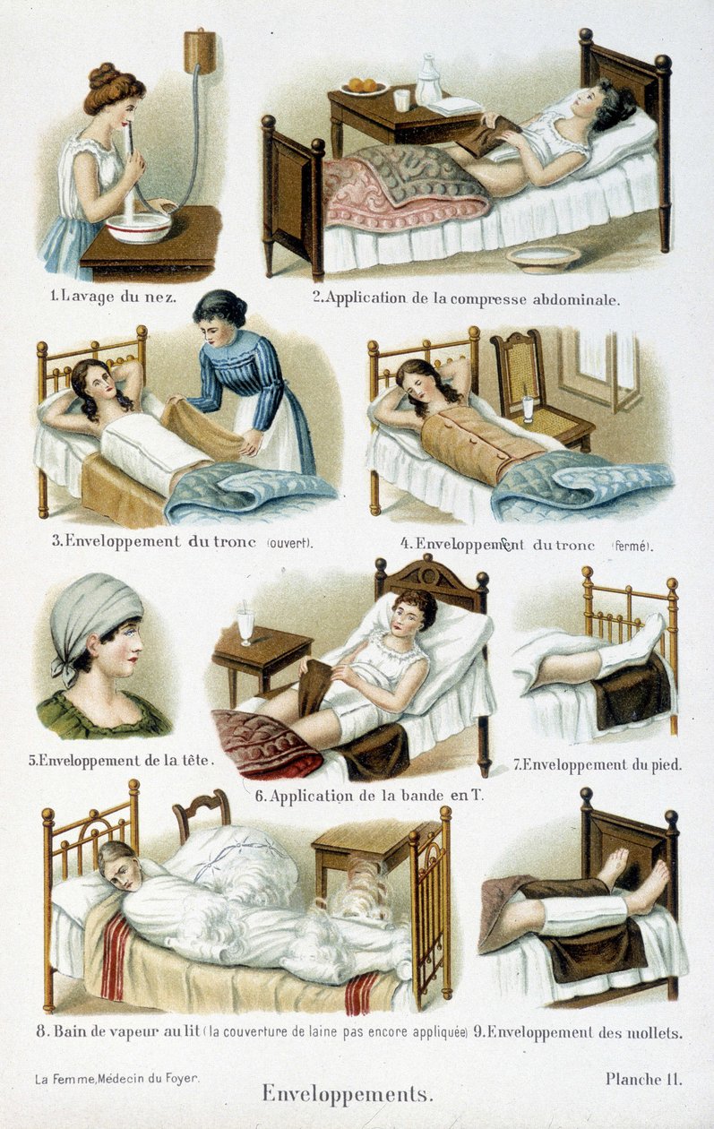 Wickel - in „Die Frau, Hausärztin“ von Unknown artist