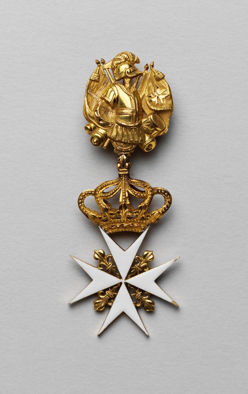 Malteserkreuz von Maria Fjodorowna - Orden, Auszeichnungen und Medaillen, Ende des 18. Jahrhunderts von Unknown artist
