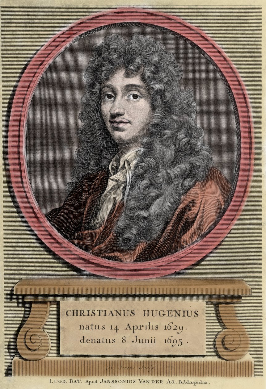 Porträt von Christiaan Huygens, niederländischer Physiker und Mathematiker (1629-1695) von Unknown artist