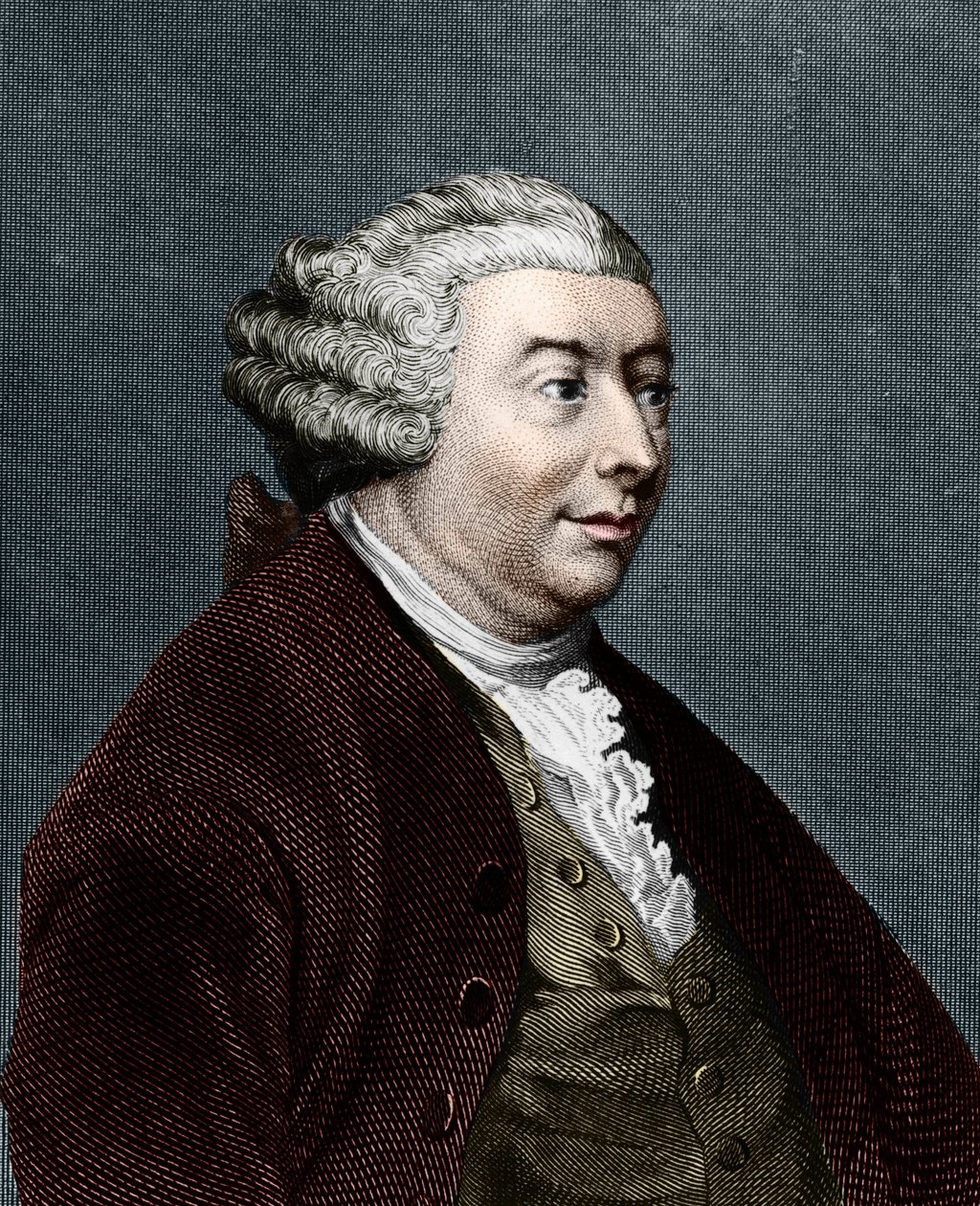 Porträt von David Hume. Schottischer Philosoph (1711-1776). von Unknown artist
